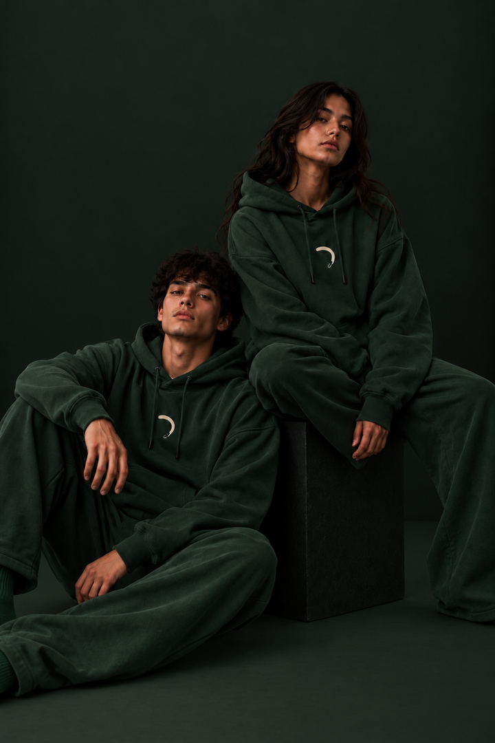 Matter Hoodie - Bottle Green